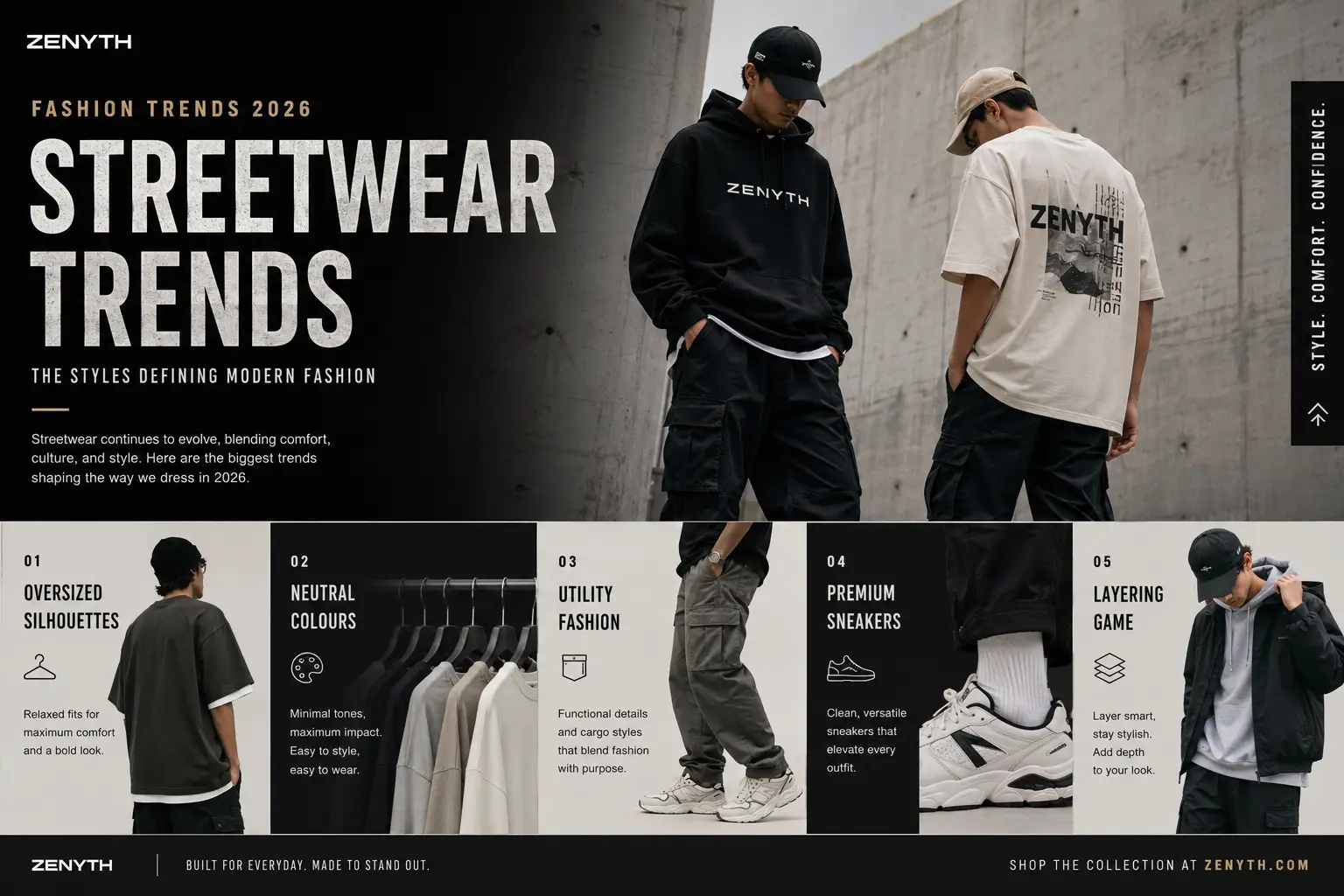 Streetwear Trends 2026: The Styles Defining Modern Fashion